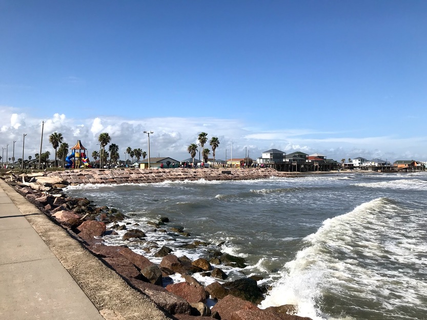 Rocky jetty