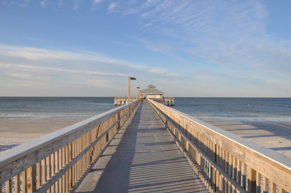 Fort Myers Beach fishing pier