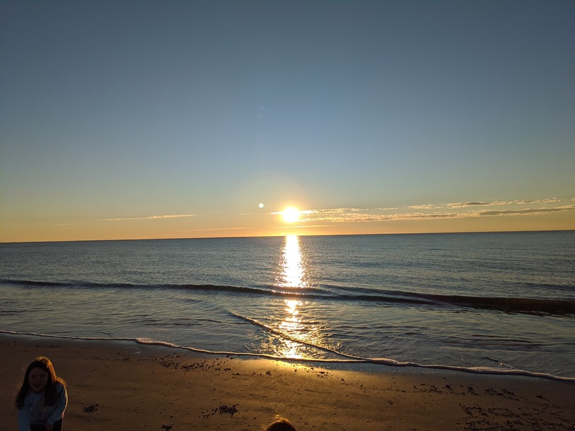 Sunrise on the beach
