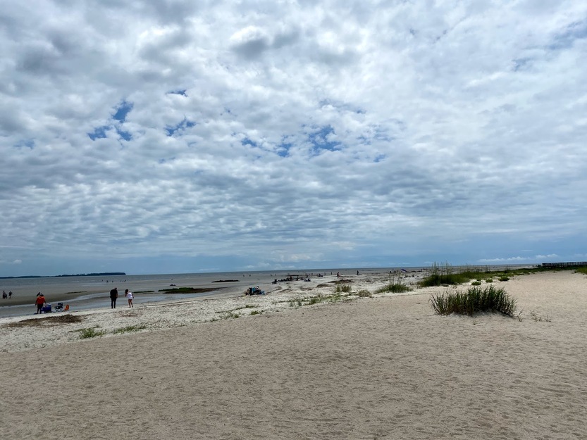 People on the beach