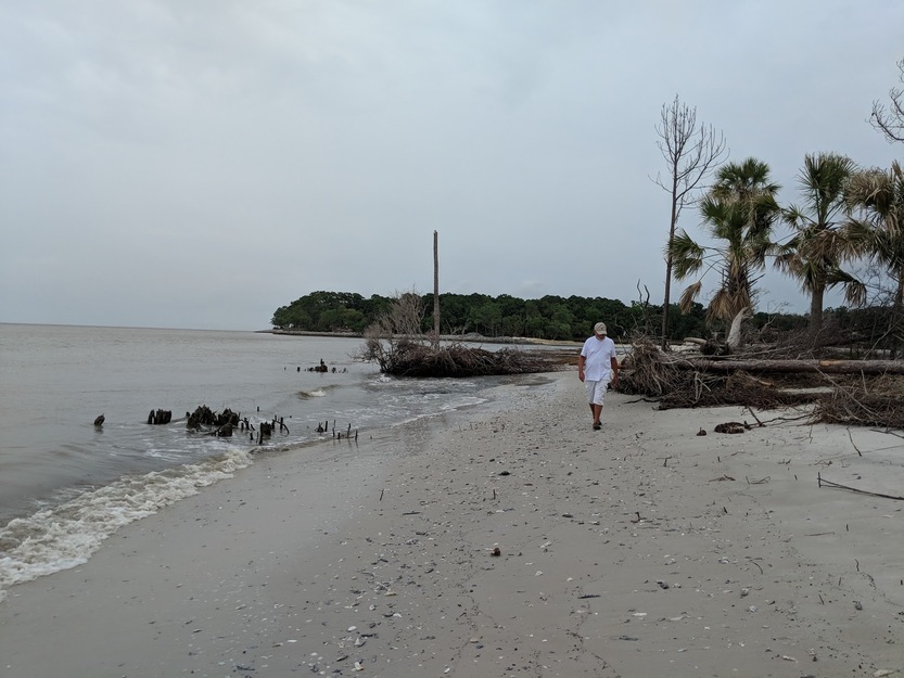 Man on the beach