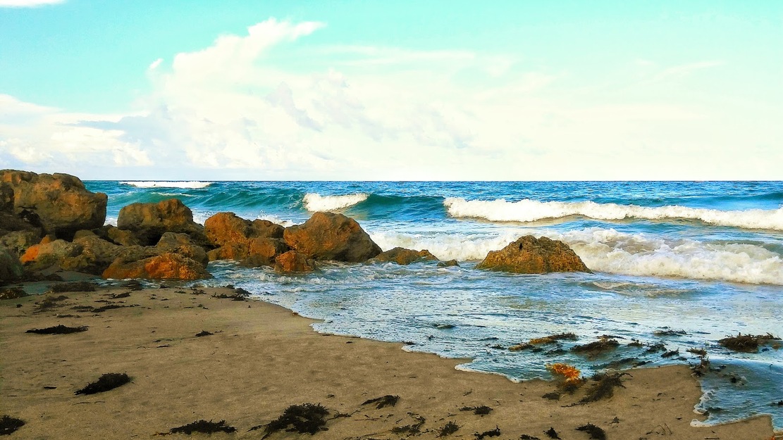 Rocks in the sea