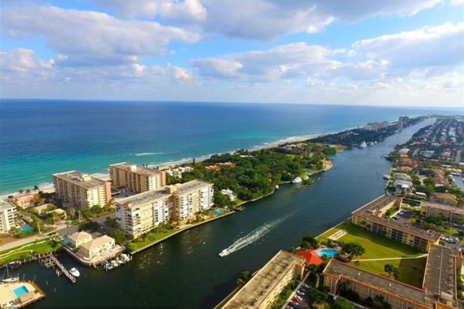 Hillsboro Beach aerial view