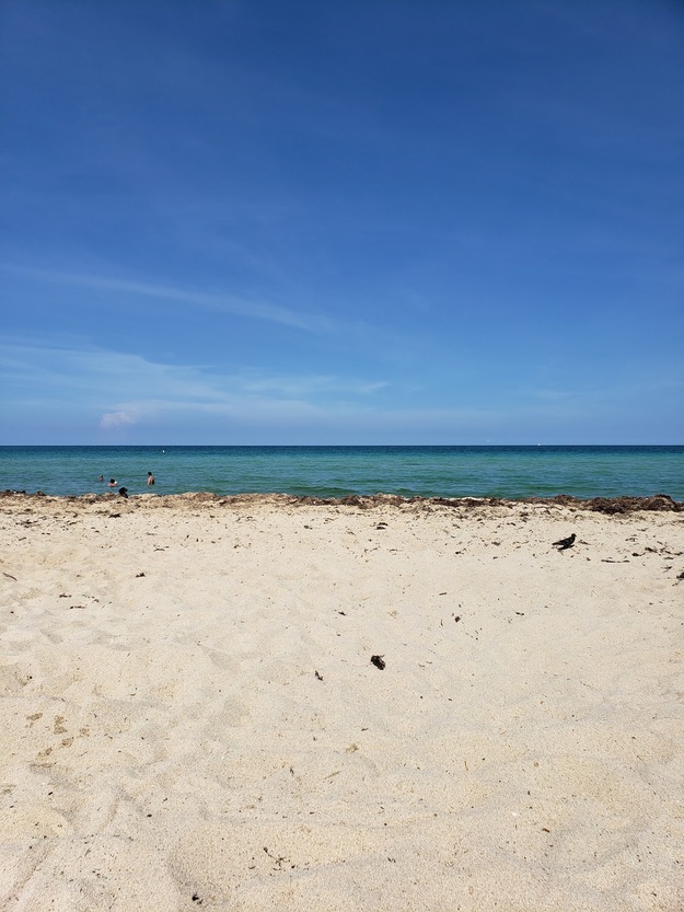 Empty beach