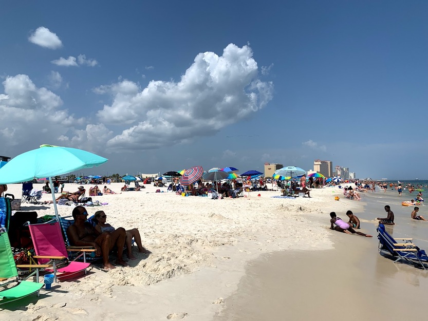 Full beach
