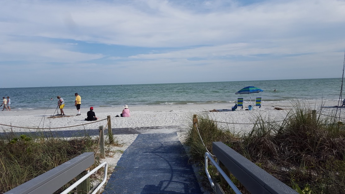 Entrance to Lighthouse Beach Sanibel Island