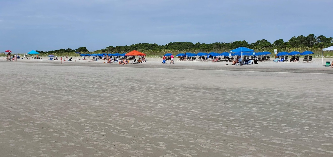 Umbrellas on the beach