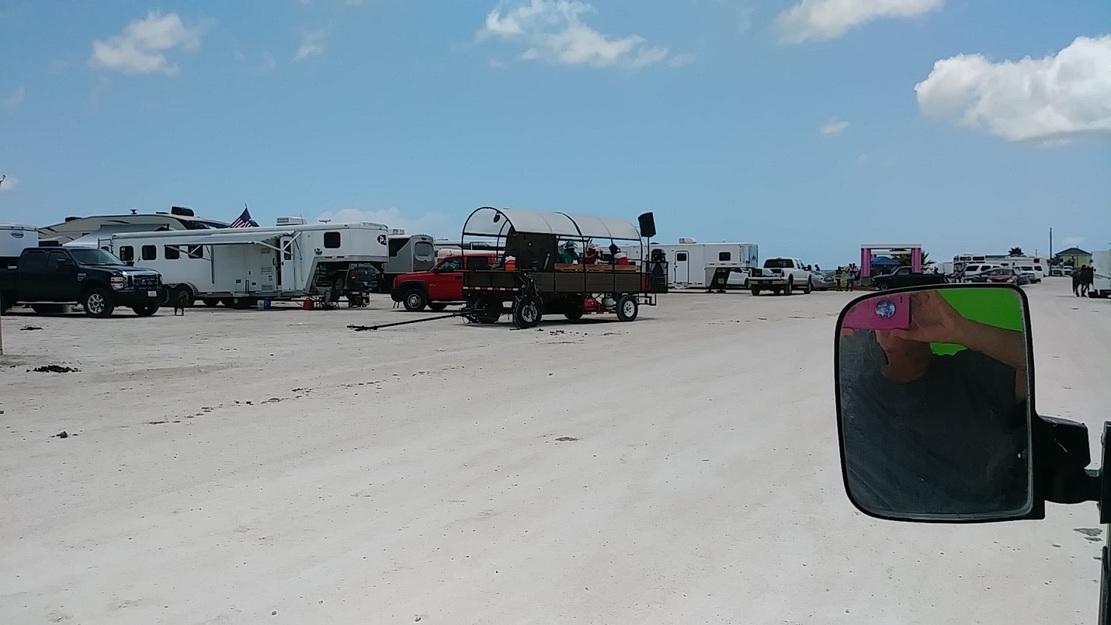 Cars on the beach