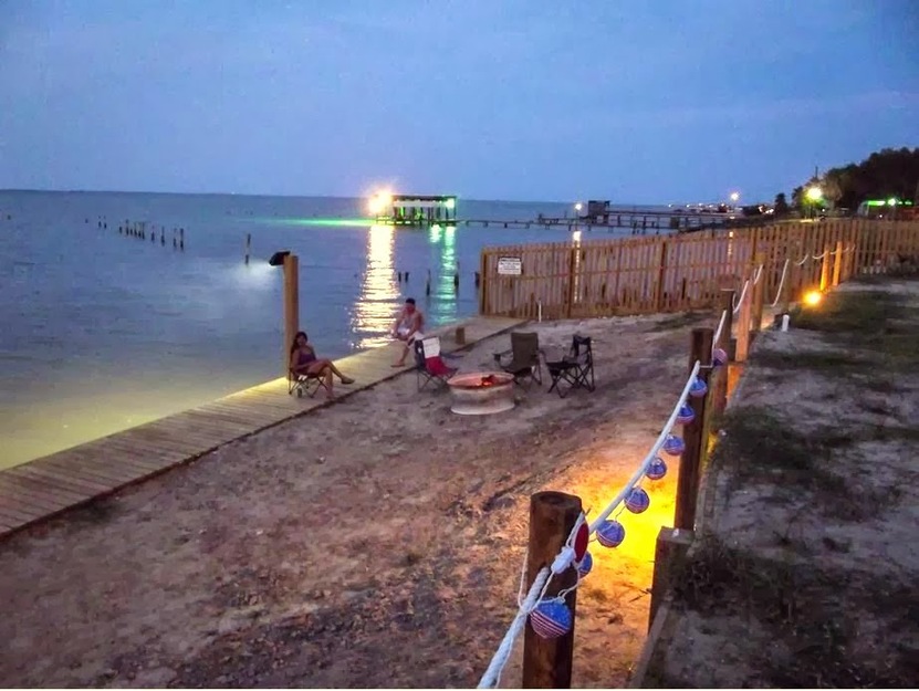 Evening on the beach