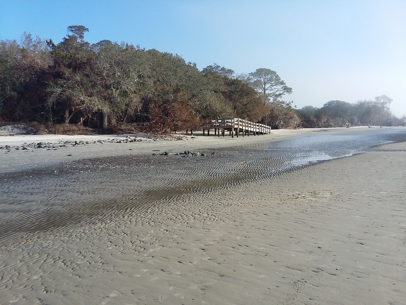 St. Andrew's Beach on Jekyll Island