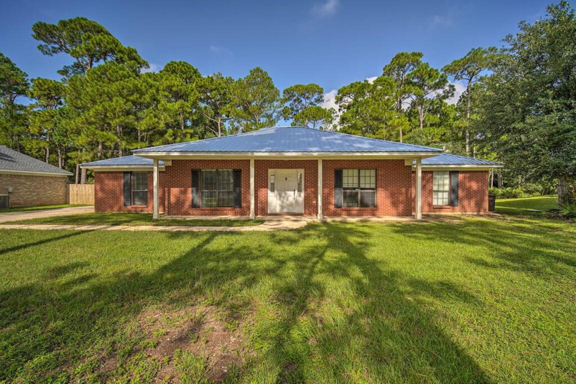 Updated Gulf Home with Yard - Walk to Beach! photo