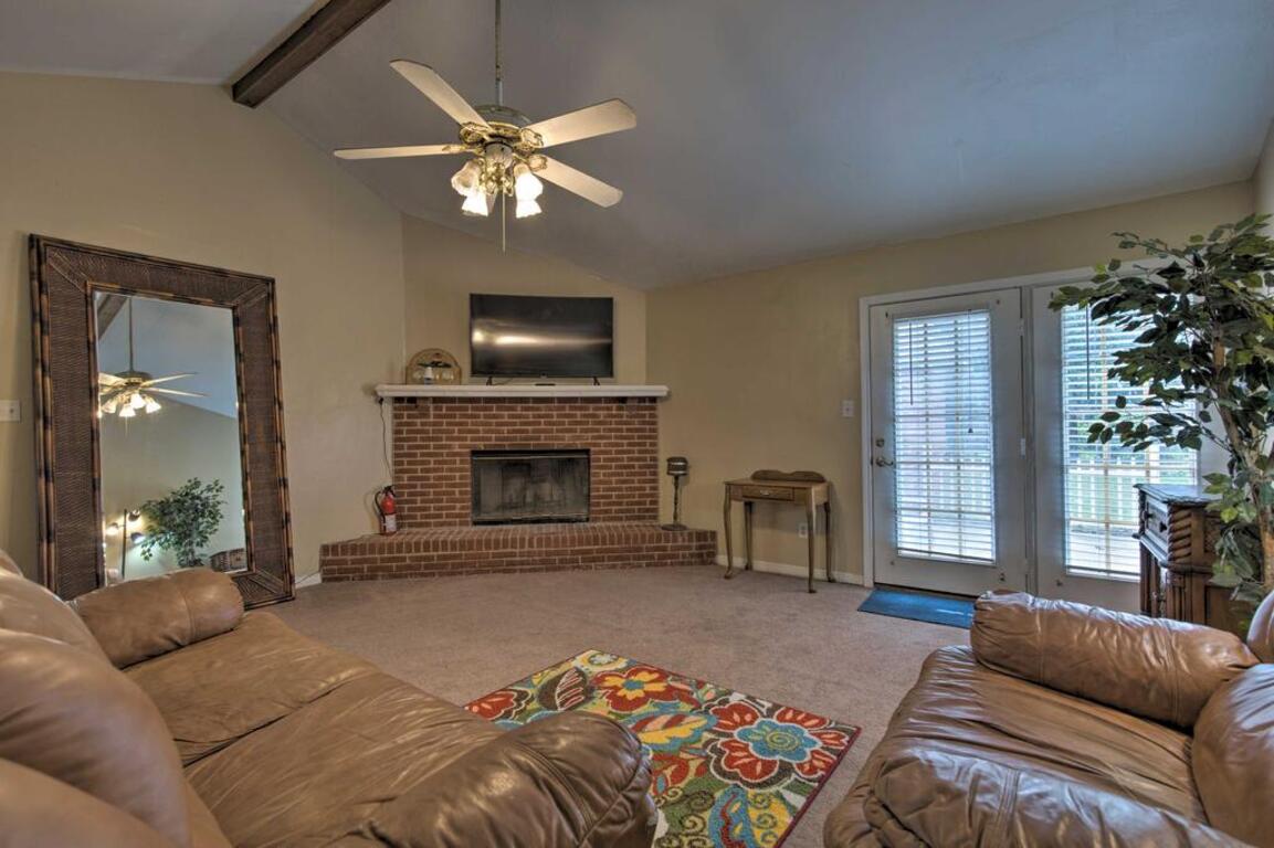 Updated Gulf Home with Yard - Walk to Beach! photo