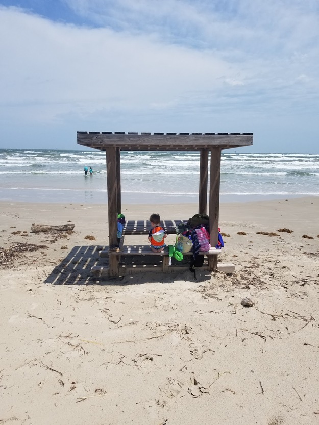Mustang Island State Park Beach