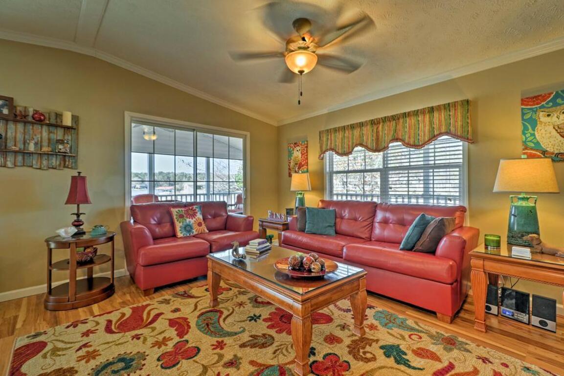 Waterfront Lake Martin Home with Porch and Boathouse! photo
