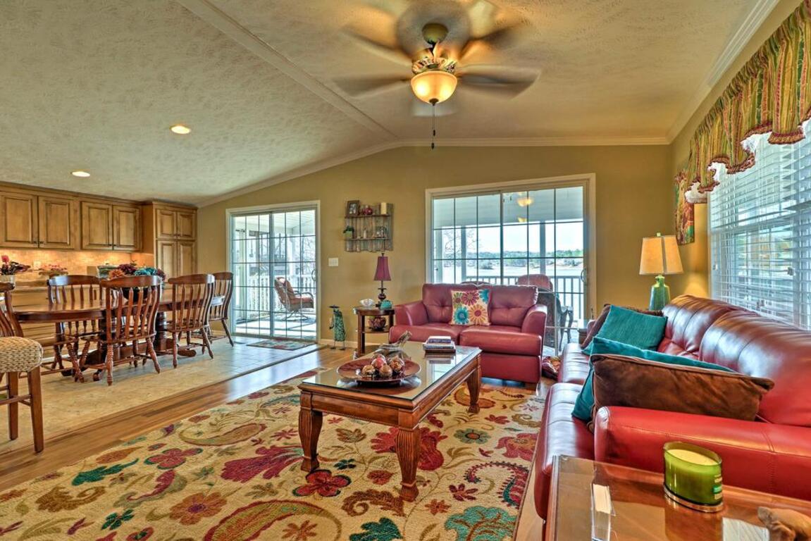 Waterfront Lake Martin Home with Porch and Boathouse! photo