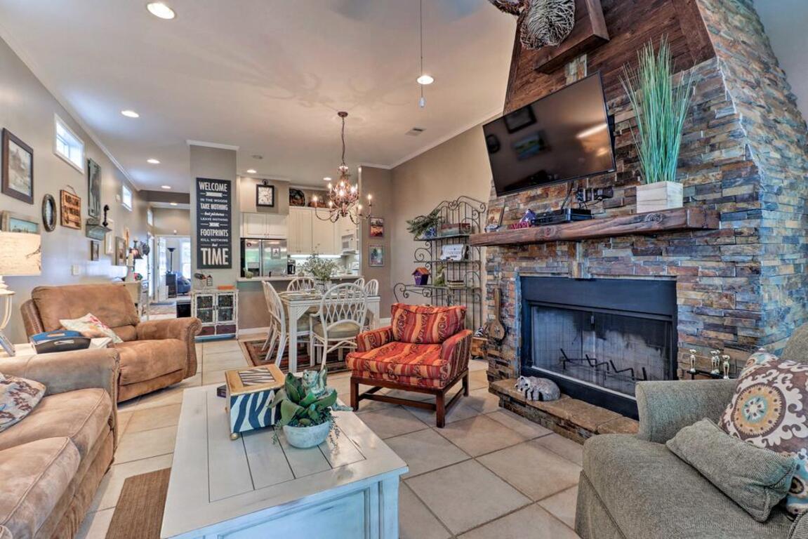Spacious Waterfront Townhouse with Private Deck and Dock! photo