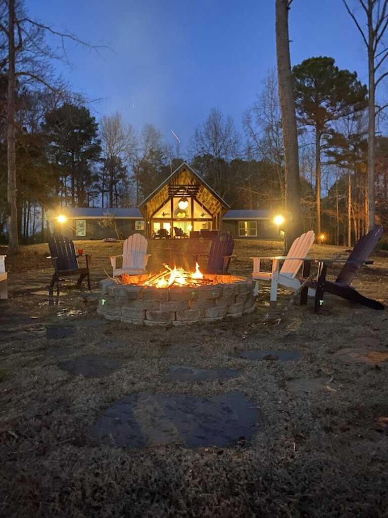 Lake Martin home, lakefront, renovated house, no stairs- beach area photo