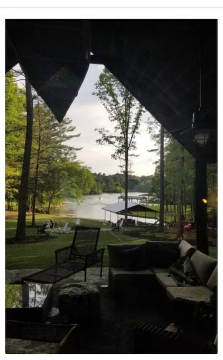 Lake Martin home, lakefront, renovated house, no stairs- beach area photo