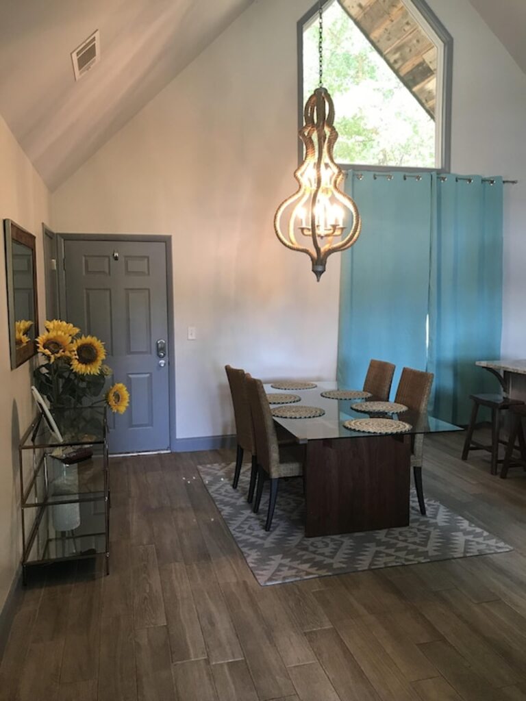 Lake Martin home, lakefront, renovated house, no stairs- beach area photo