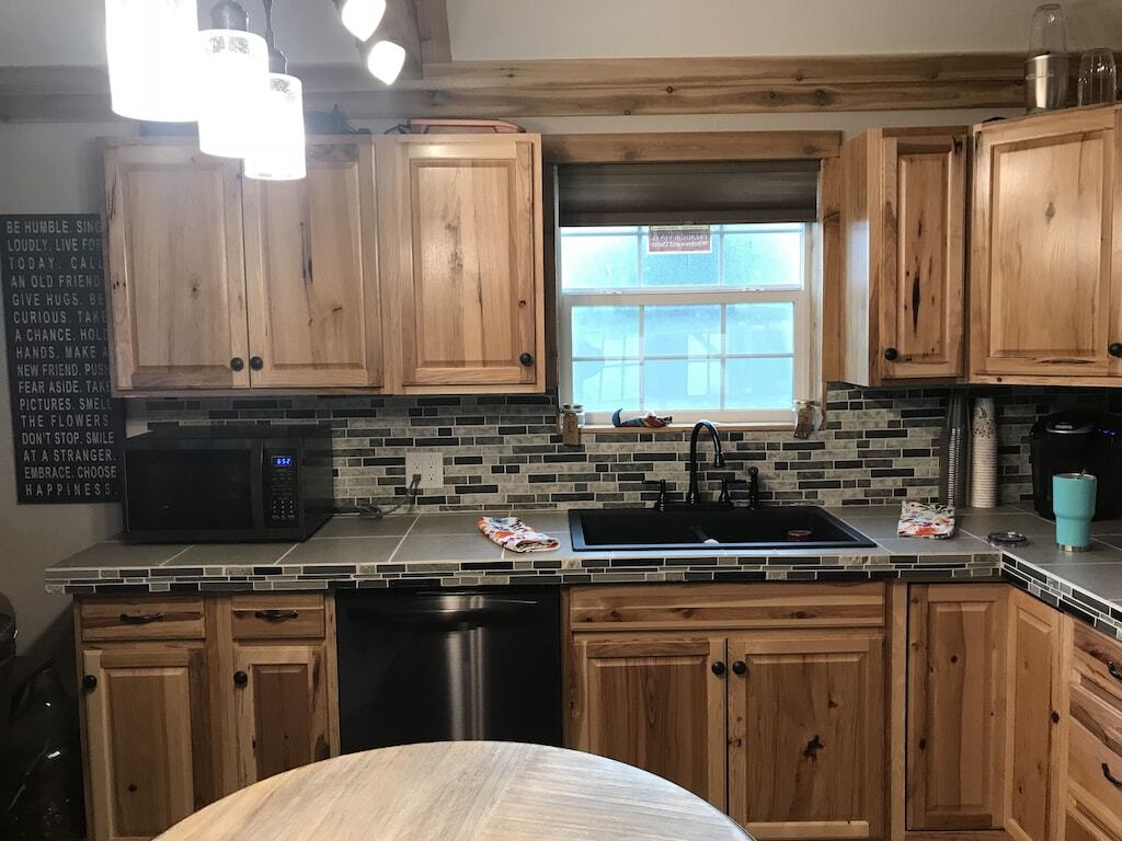 Beautiful One Bedroom Log Cabin with possible pontoon boat rental photo