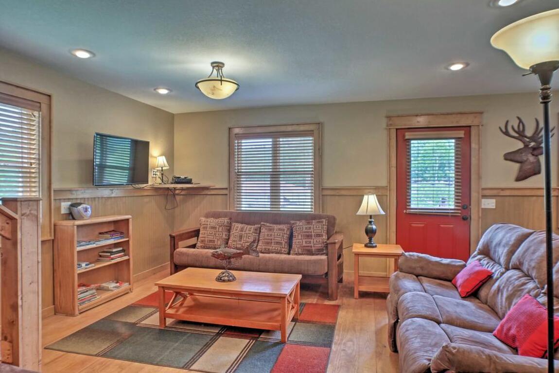 Guntersville Cabin with Fire Pit, Walk to Lake! photo