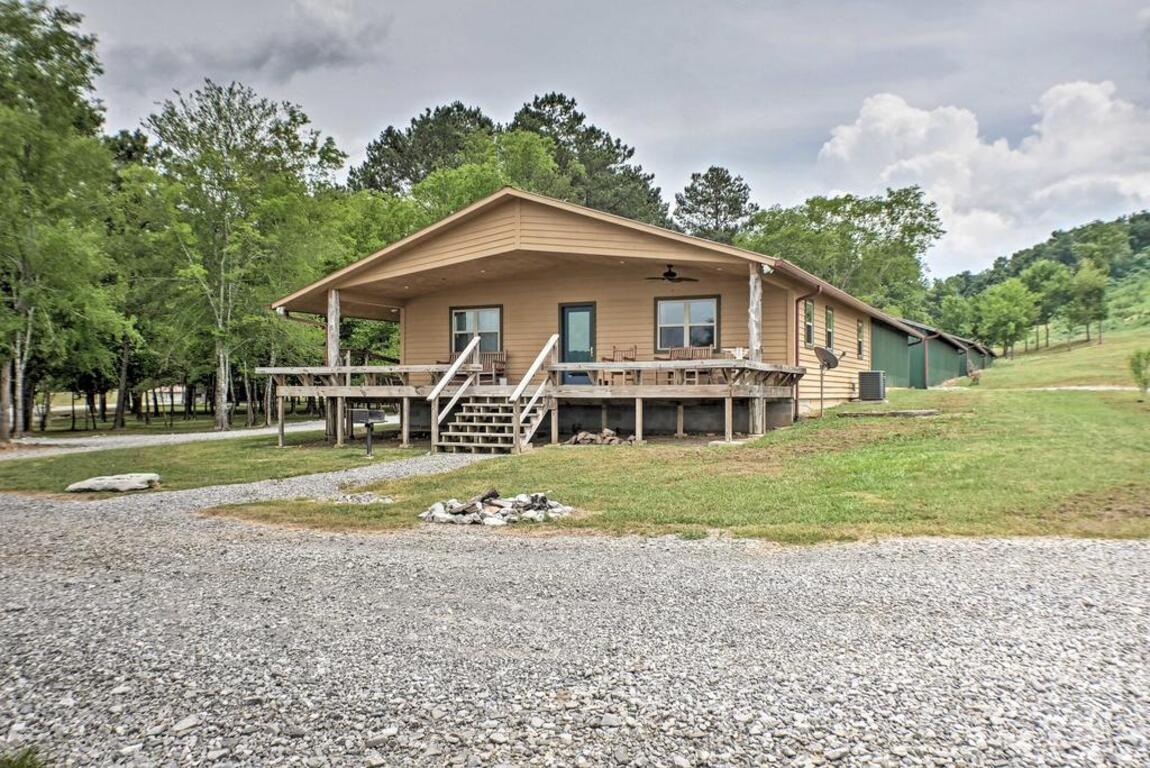 Guntersville Cabin with Views - Walk to Lake! photo