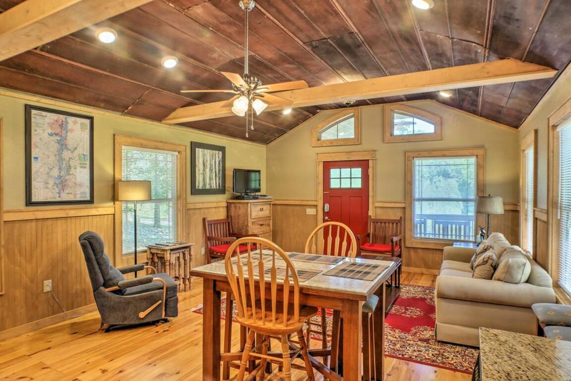 Guntersville Lake Cabin with 3 Fishing Ponds! photo