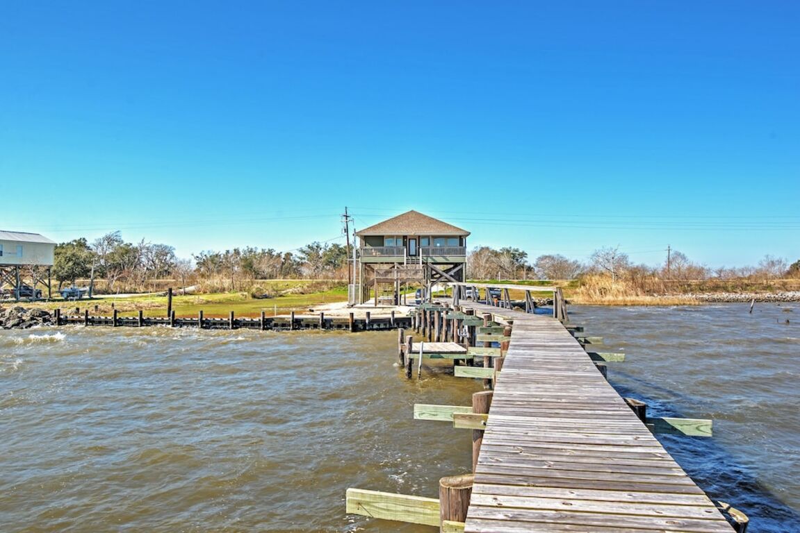 Waterfront New Orleans House w/ Dock & Lake Views! photo