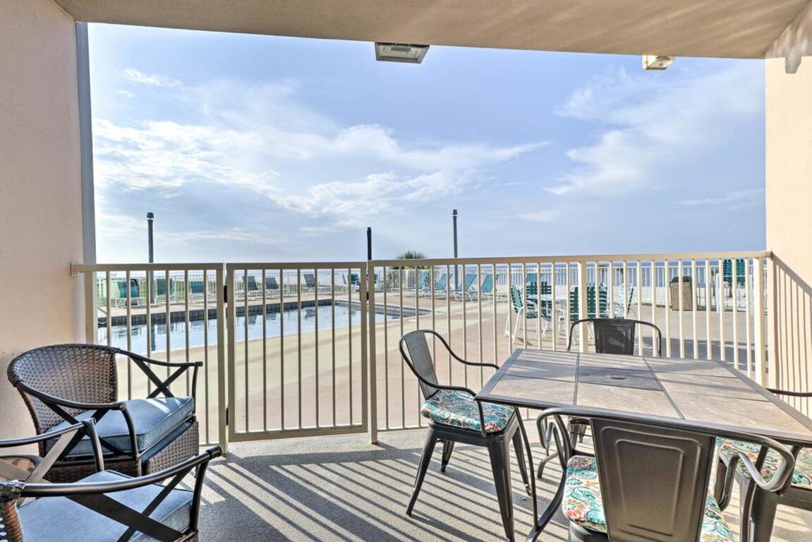 Lavish Beachfront Biloxi Condo with Pvt Patio and Pool! photo