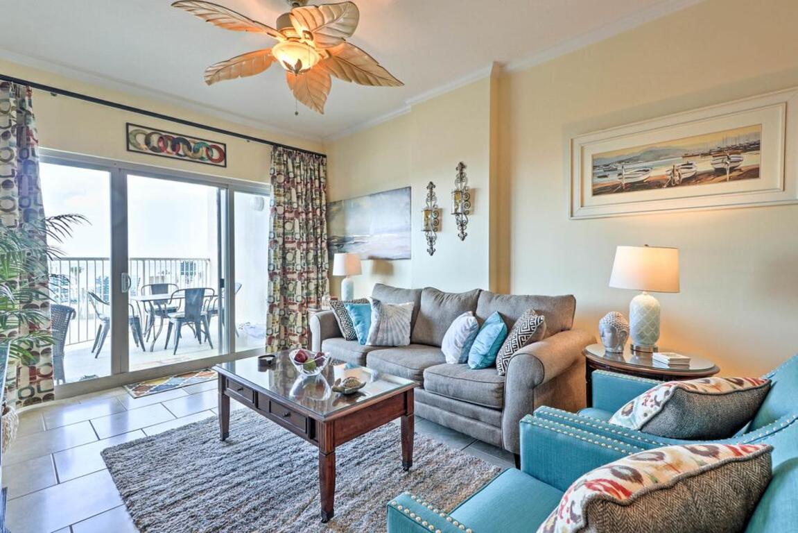Lavish Beachfront Biloxi Condo with Pvt Patio and Pool! photo