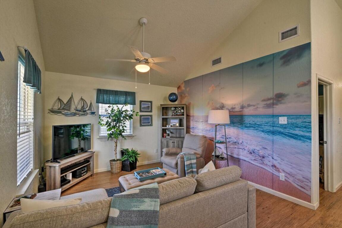 Surfside Beach Retreat with Deck Walk to Beach photo