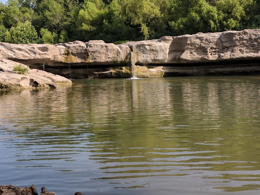 McKinney Falls lake