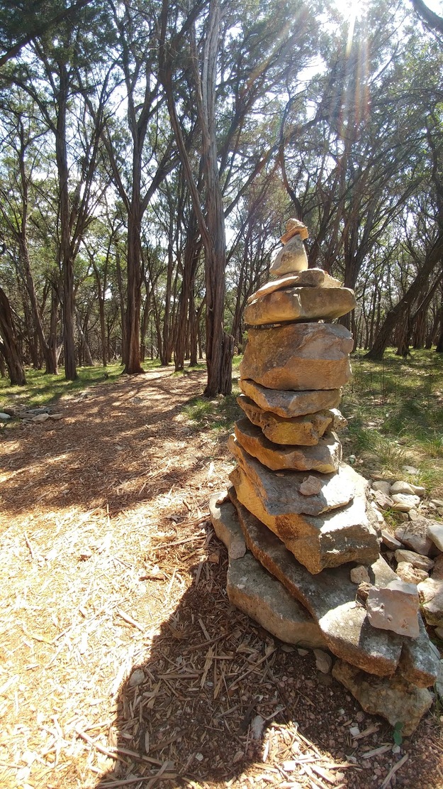 A pile of stones