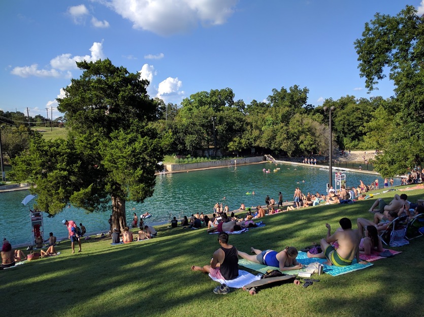 Barton springs pool