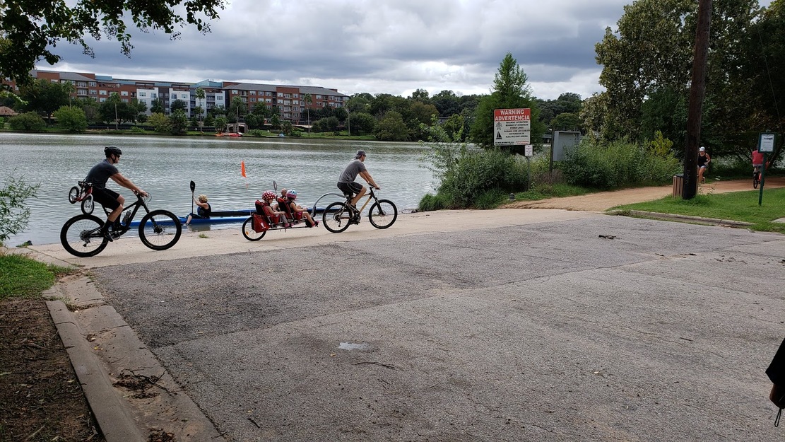 Cycling at Festival Beach