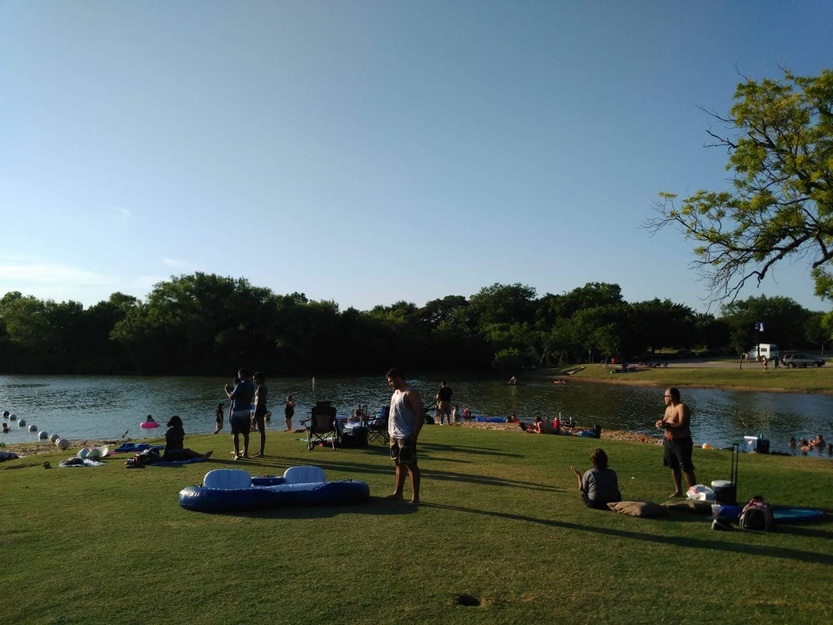 People at the beach
