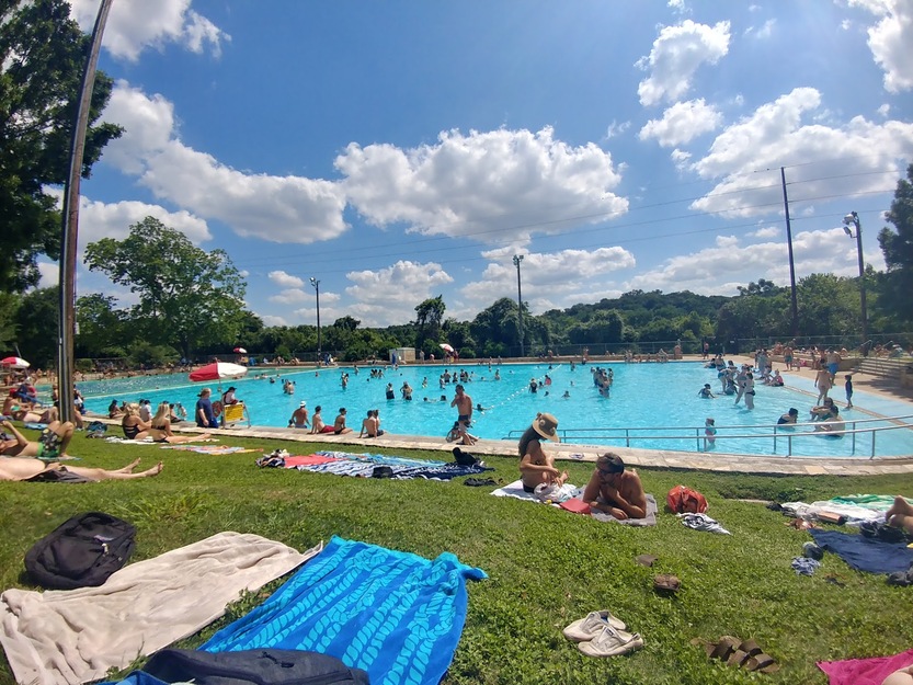 Deep Eddy Pool Beach