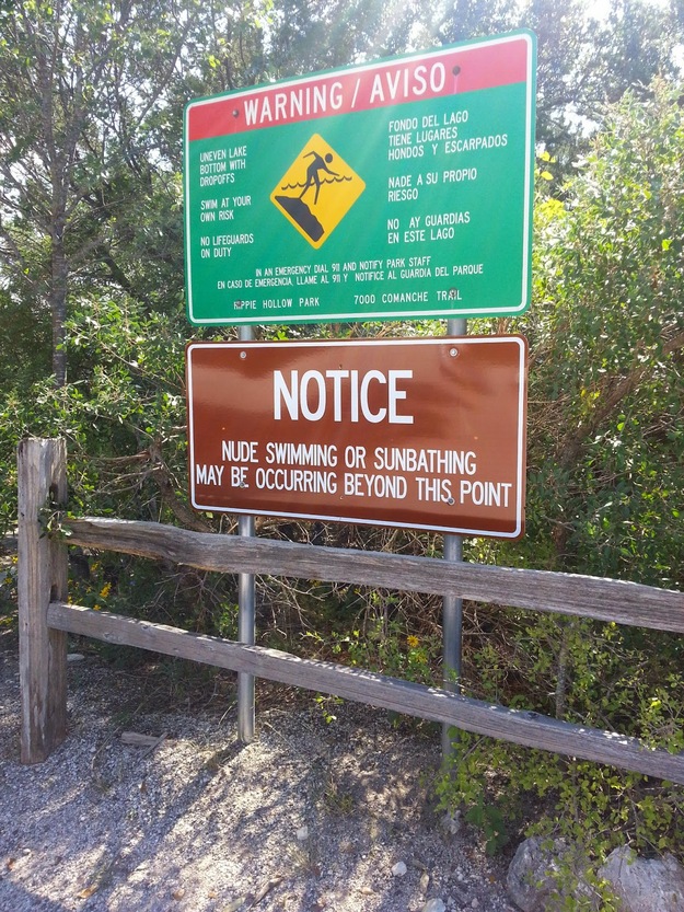 Warning board
