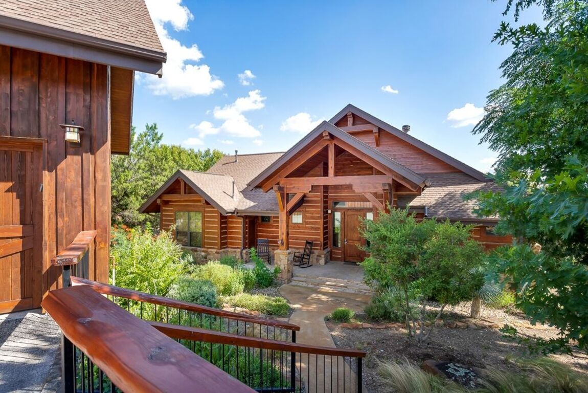 Rustic Cottage with Hill Country View at Hollow Resort, 4 Pools photo