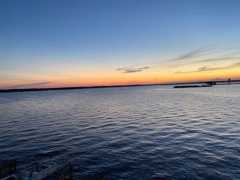 Your Place right on the lake with third floor balcony to watch the sunset. 2x2+1 photo