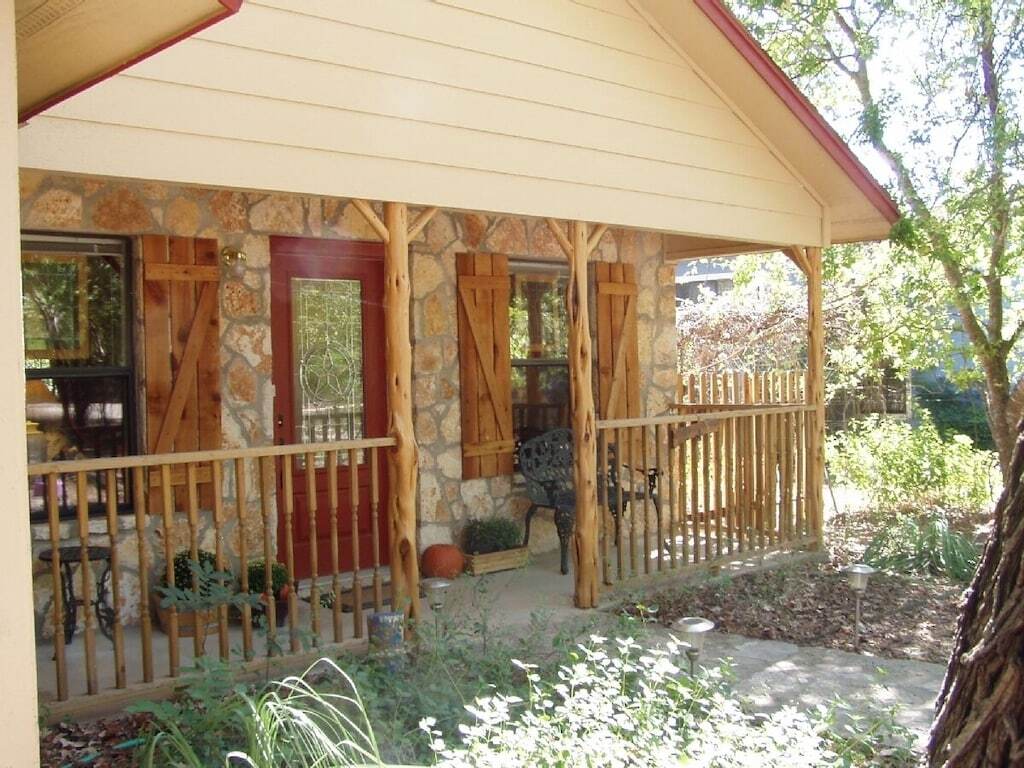 Beautiful Blanco River Cottage, on the river. 
Perfect for all ages and pups too photo