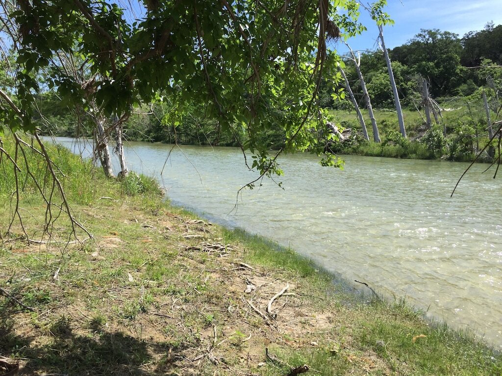 Beautiful Blanco River Cottage, on the river. 
Perfect for all ages and pups too photo