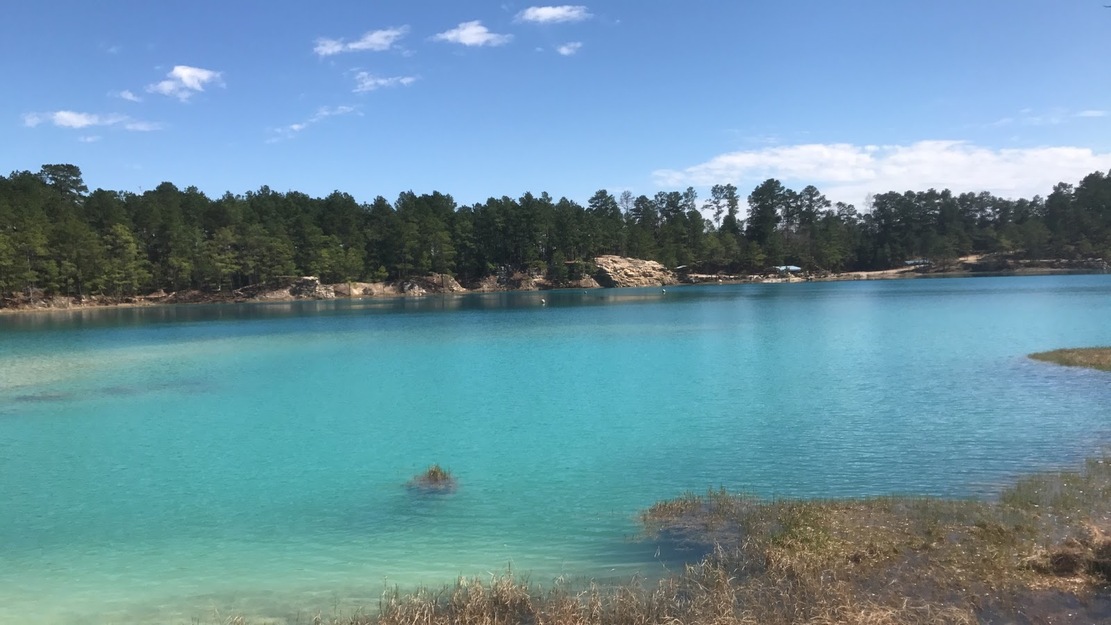 Blue water