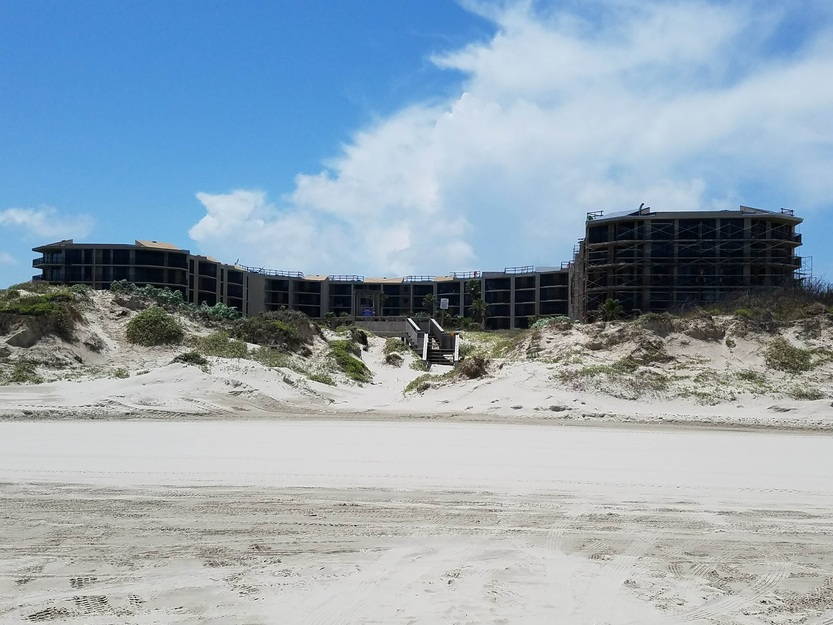 White sand