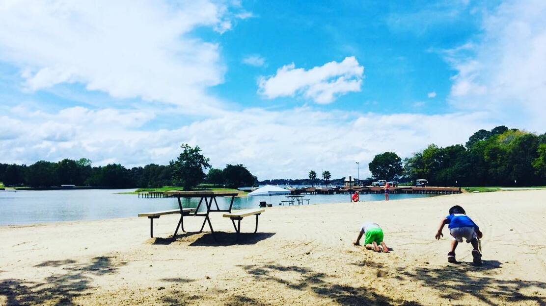 Lake Conroe Beach
