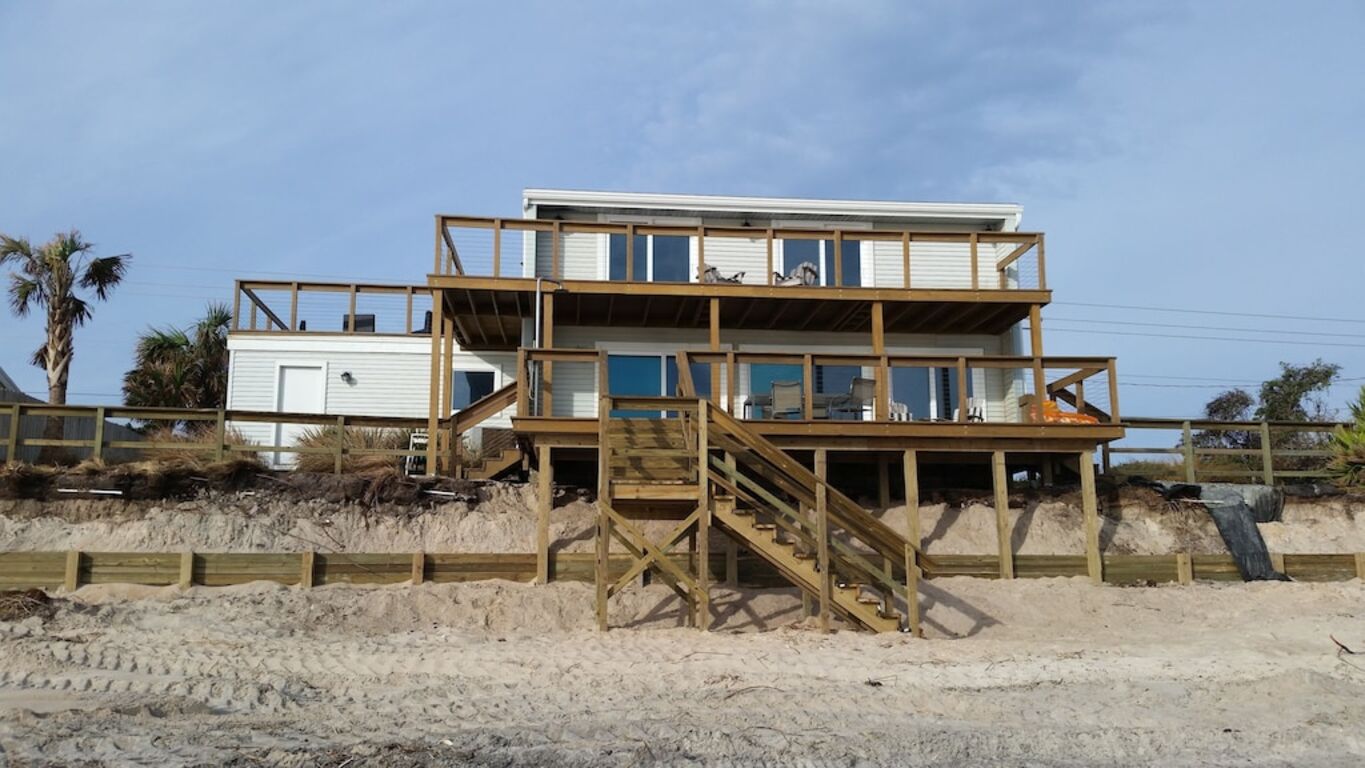Oceanfront Home on Beautiful Private Beach photo