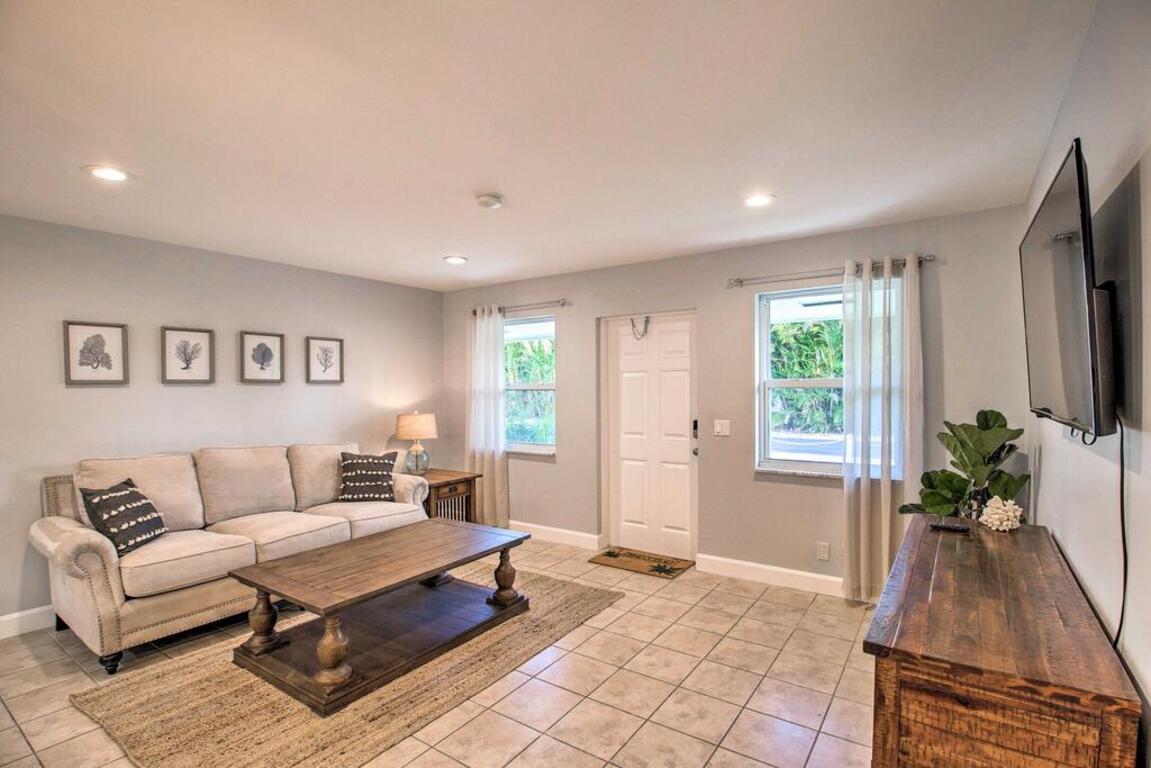 Coastal Townhome with Patio, about 2 Mi to Beach! photo