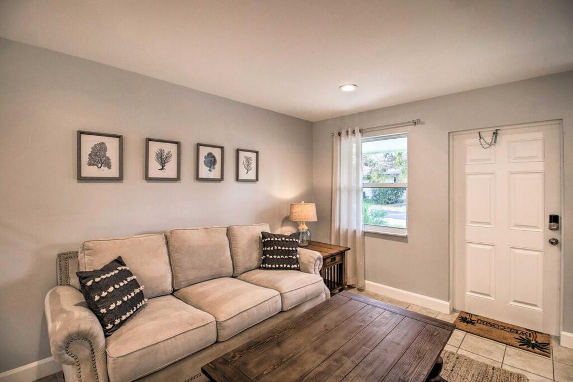 Coastal Townhome with Patio, about 2 Mi to Beach! photo