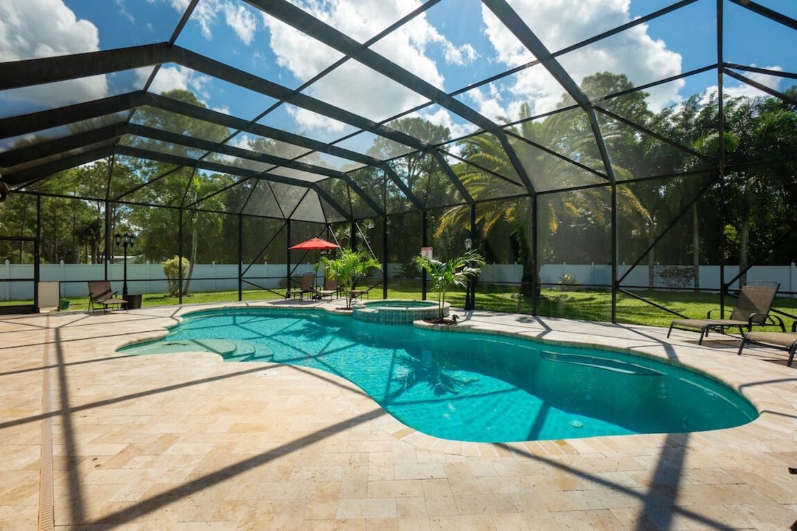 Mediterranean-inspired 4,000 square ft estate home, sleep 15 and Fido too! photo