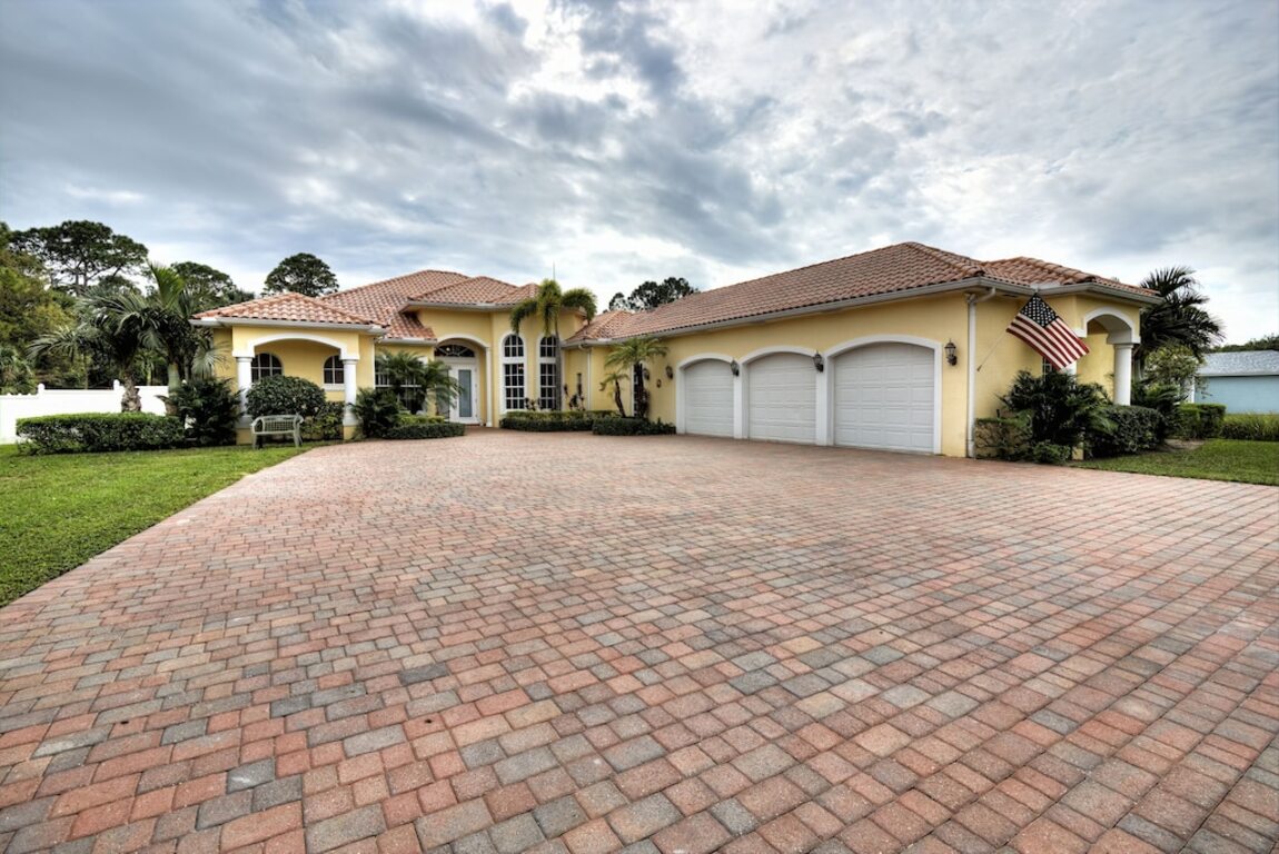 Mediterranean-inspired 4,000 square ft estate home, sleep 15 and Fido too! photo